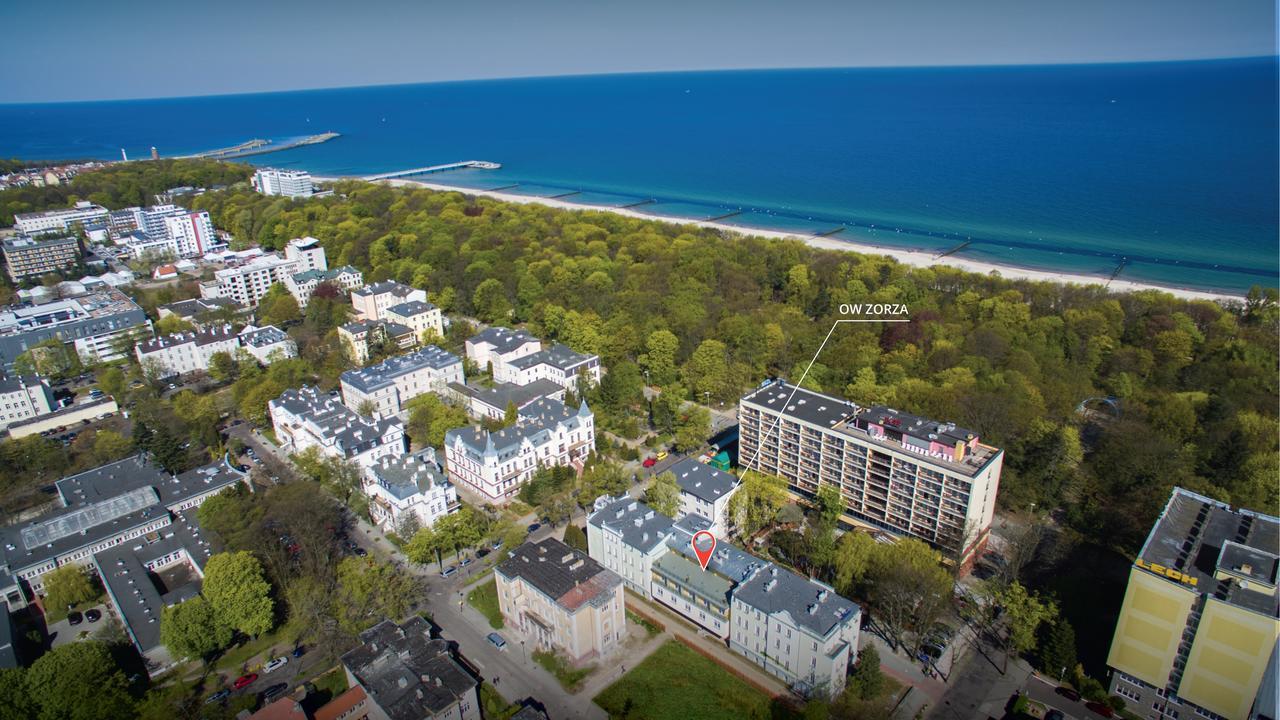 Hotel Zorza Kołobrzeg Exterior foto